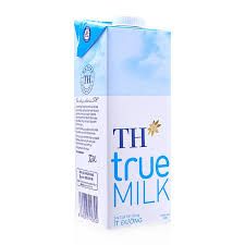 DA.M.F- Sữa tươi ít đường Th True Milk 1L - Less Sugar UHT Fresh Milk TH True Milk 1L ( box )