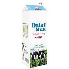 DA.M.P- sữa tươi thanh trùng Đà Lạt milk hộp 950ml - Pasteurized Milk Dalat Milk 950ml ( box )