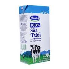 DA.M.F- sữa tươi nguyên chất không đường vinamilk 1L - Plain UHT Fresh Milk Vinamilk 1L -  ( box )