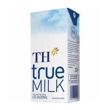 DA.M.F- sữa tươi nguyên chất có đường TH true Milk 180ml - Sweetened UHT Fresh Milk TH True Milk 180ml ( box )