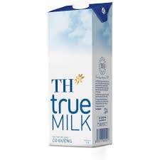 DA.M.F- Sữa tươi có đường Th true milk 1L - Sweetened UHT Fresh Milk TH True Milk 1L ( box )