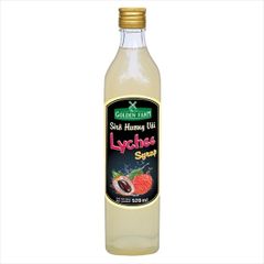 SR- Lychee Syrup Golden Farm 520ml T5