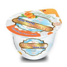 DY- Peach Yogurt Dalat milk 100g ( Box ) - only sale in Nha Trang