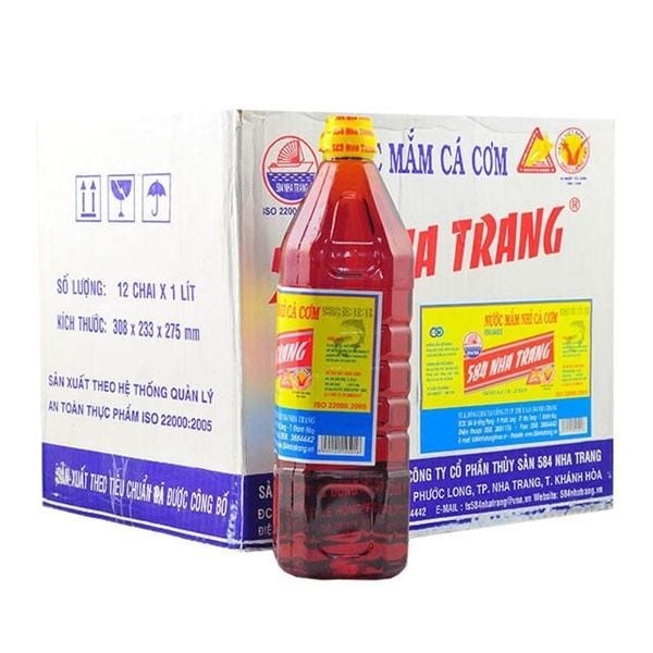 SS-Gia vị. Fish Sauce 25 Degrees 584 1L