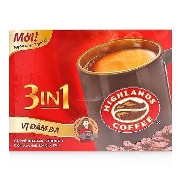 CF- Instant Coffee 3in1 Highlands (10psc*17g) 170g T10