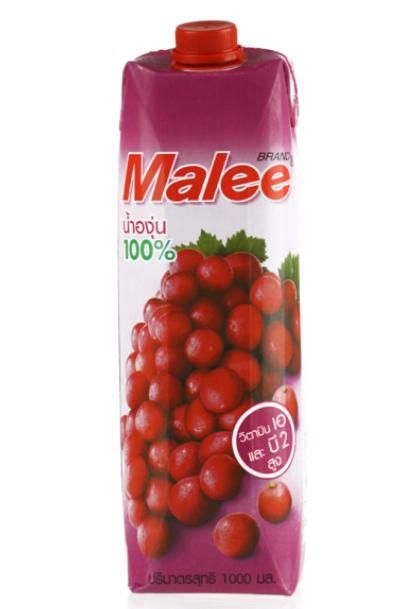 BJ- Grape Juice Malee 1L ( box )