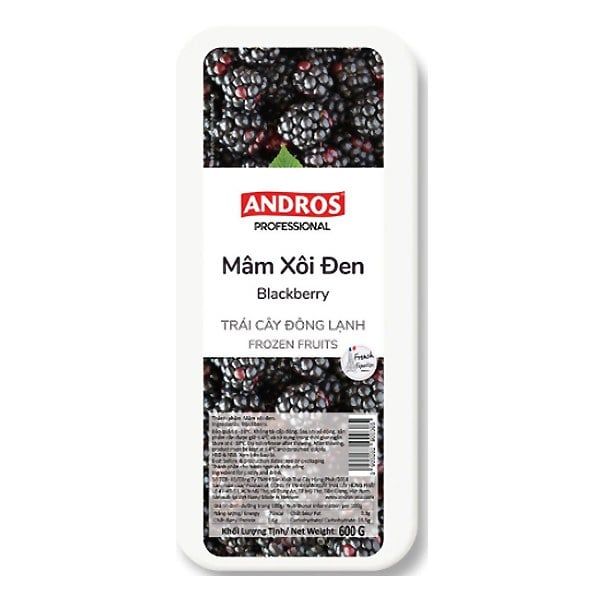 VEF- Frozen Blackberry Andros 600g T11