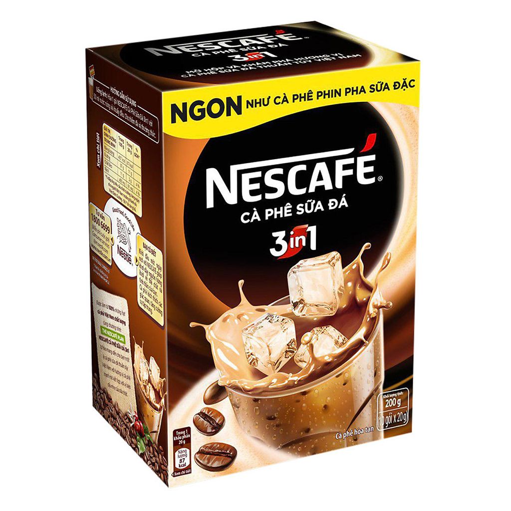 CF-3 in 1 White Coffee Nescafe 200g (box)