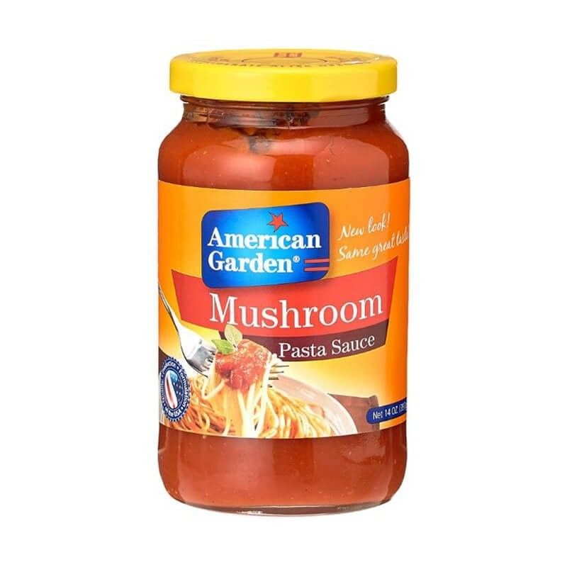 SS- Xốt cà chua nấm American Garden 397g - Pasta Sauce Mushroom ( jar )