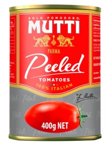 VET- Cà chua lột vỏ Mutti 400g - Peeled Tomatoes ( tin )