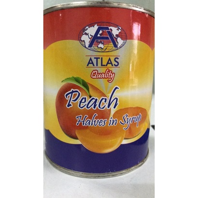 FRT- Đào ngâm - Peach In Syrup 825g ( tin )