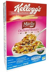 G- Ngũ cốc Orchard Beauty Mueslix Kellogg's 375g (Bịch)