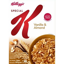 G- Ngũ cốc hạnh nhân vani - Vanilla Almond Special K Kellogg's 385g (Box)