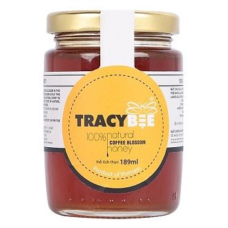 H- Mật ong hoa cà phê Tracy Bee 189g - Natural Coffee Blossom Honey ( Jar )