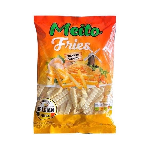 VEF- Fries Straight Cut 7mm Meito 1kg T4