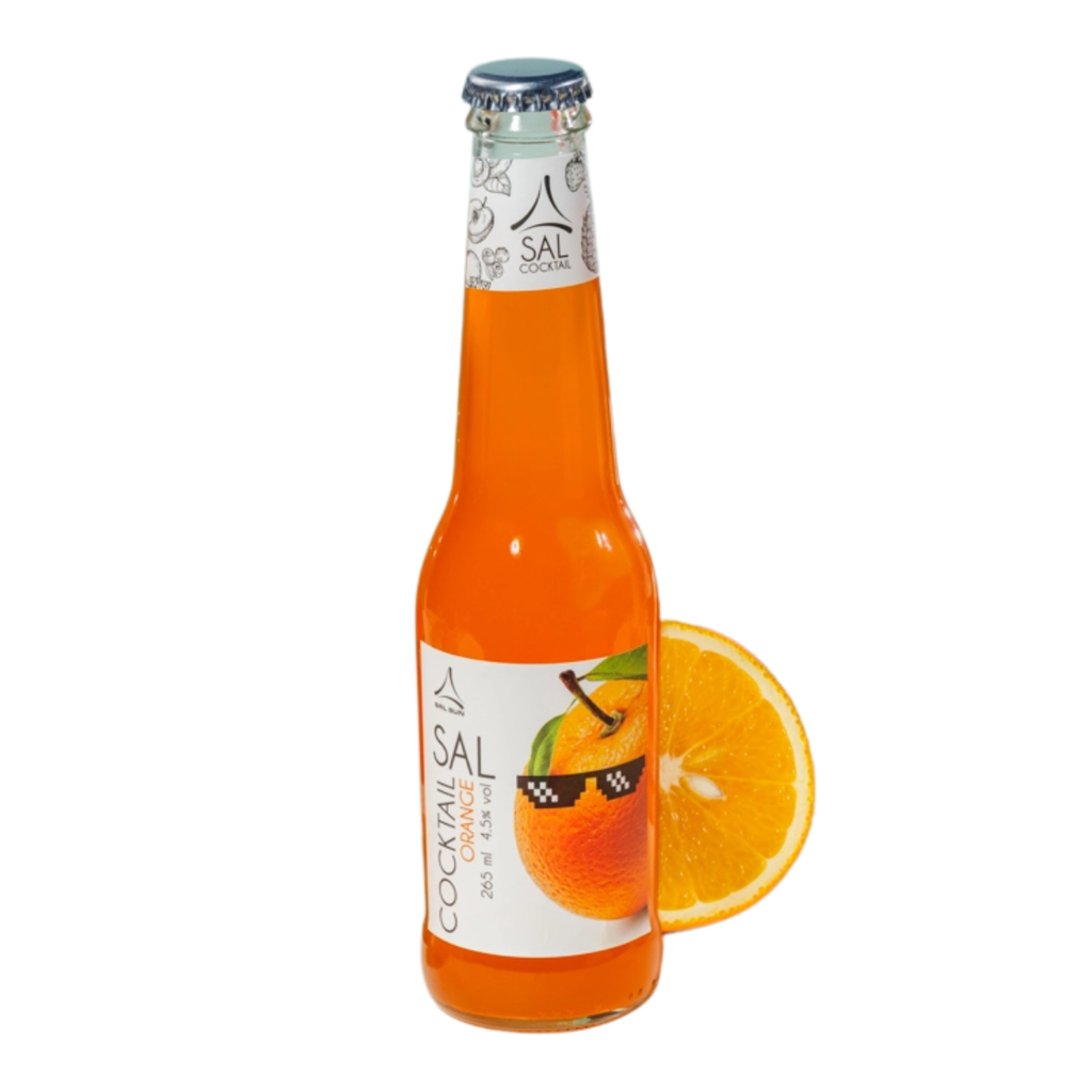 BW.J- Orange Flavor Cooktail Sal 4.5% 265ml