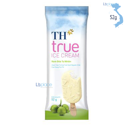 IC- Coconut TH True ICE CREAM 52g ( pcs ) - only sale in Nha Trang