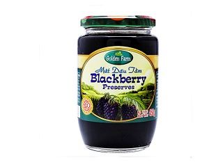 JA- Mứt dâu tằm Golden Farm 450g - Blackberry Jam ( jar )