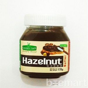 JA- Bơ hạt phỉ Golden Farm 170g - Hazelnut Cocoa Butter ( Jar )