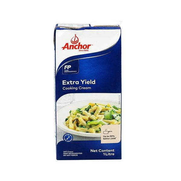 DA.W- UHT Extra Yield Cooking Cream Anchor 1L