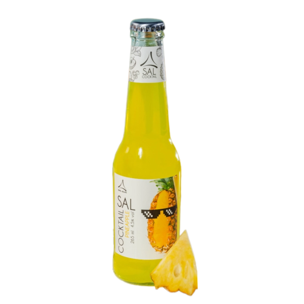 BW.J- Pineapple Flavor Cooktail Sal 4.5% 265ml