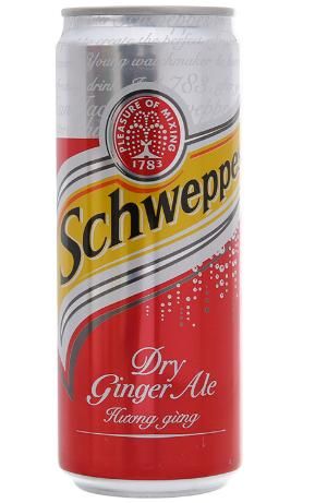 BS- Ginger Soda Schewpess 330ml ( can )