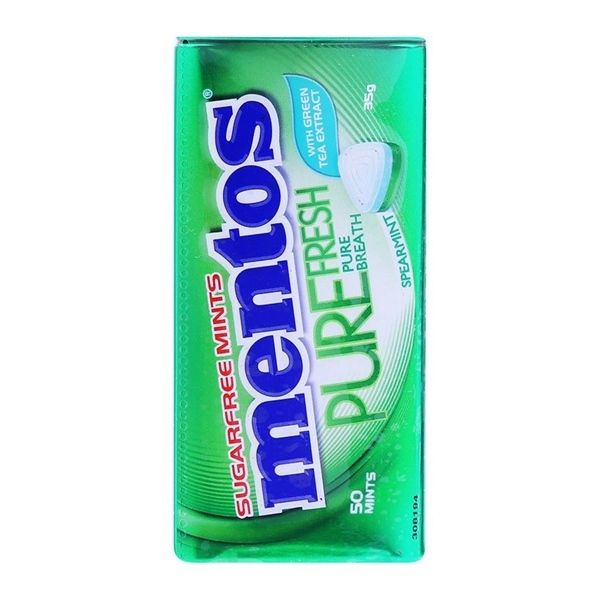 SN.CD- Spearmint Flavor Sugar Free Candy Mentos 35g T7