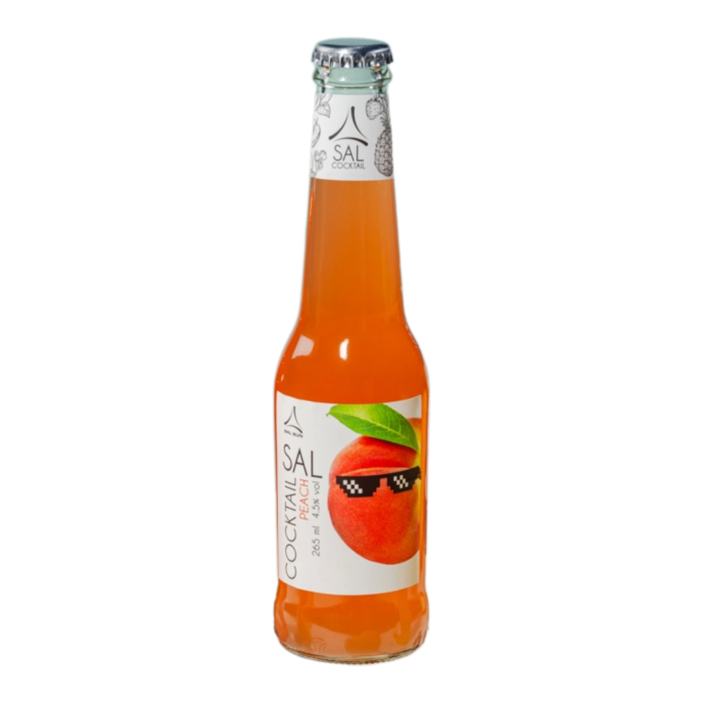 BW.J- Peach Flavor Cooktail Sal 4.5% 265ml
