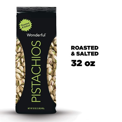 N- Hạt dẻ rang muối - Salted Roasted Pistachios In Shell 35g ( pack )