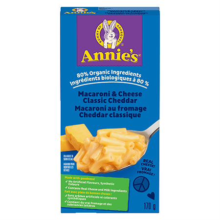 GR.P- Macaroni & Classic Cheddar Pasta Annie's 170g T5