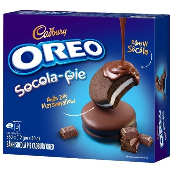 PC.P- Bánh Socola-Pie Cadbury Oreo 360g