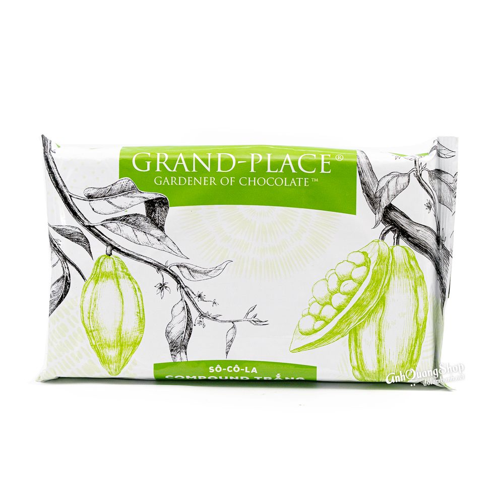 OD-CH- White Chocolate Compound W14 Grand Place 1kg (Green)