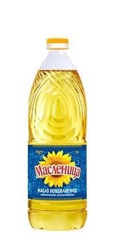 O- Dầu hướng dương Maslenitsa 1L - Sunflower Oil ( Bottle )