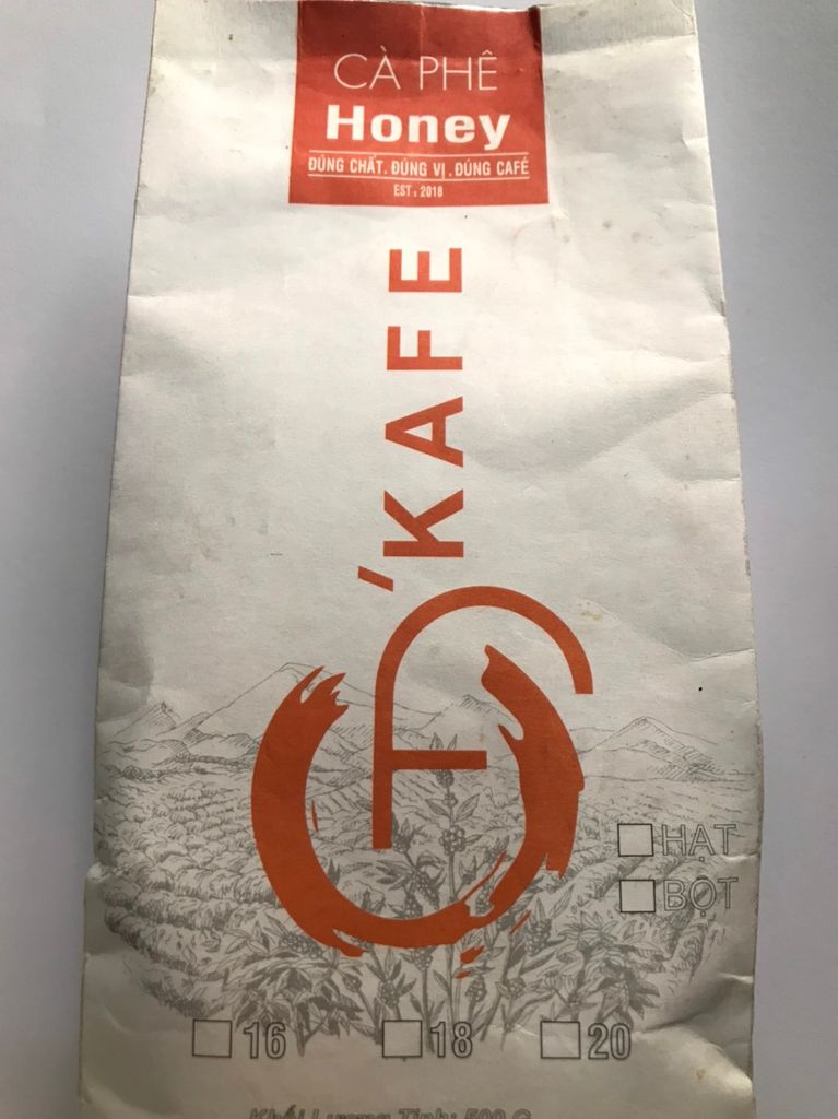 CF-Honey CTD' Kafe 500g (pack)