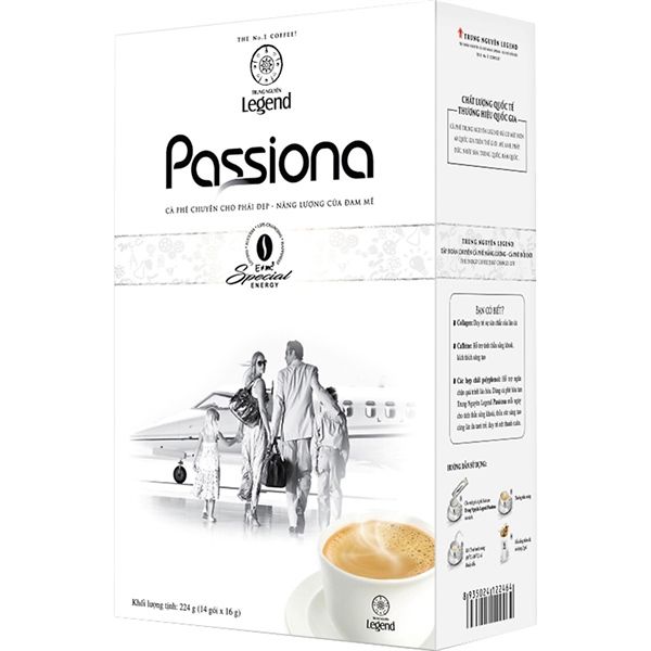 CF-Passiona Legend Trung Nguyen Coffee 224g (box)