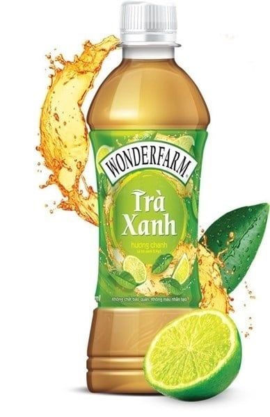 BW.S- Lemon Green Tea Wonderfarm 345ml