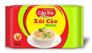 MD- Hoành thánh cầu tre 200g - Wonton Cau Tre 200g (pack)