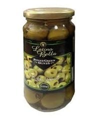 PK- Pitted Green Olives Latino Bella 235g T6
