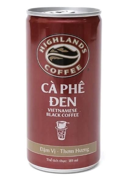 CF- Black Coffee Highland 185ml ( tin )
