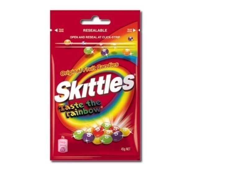 SN.CD- Original Flavor Candy Skittles 45g T5