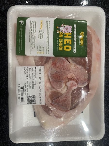 ME.P- Sliced ​​Pork Leg Bapi HAGL 300g (Giò heo cắt khoanh Bapi) T12