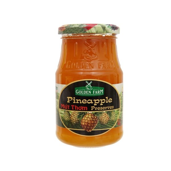 JA- Pineapple Preserves Jam Golden Farm 450g