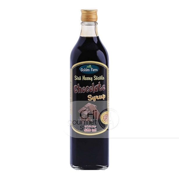 SR- Si rô hương Socola - Chocolate Syrup Golden Farm 520ml ( bottle )