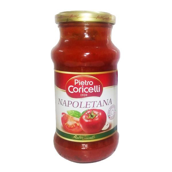 SS- Xốt mì ý cà chua Pietro Coricelli 350g - Napoletana Sauce ( jar )