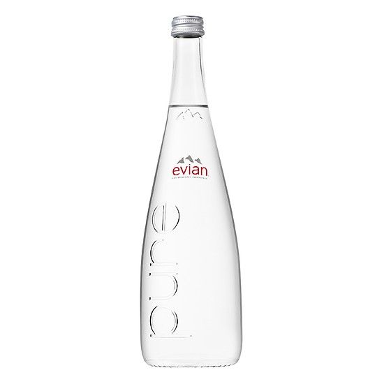 BWT- Natural Mineral Water Evian ( Glass Bottle ) 750ml