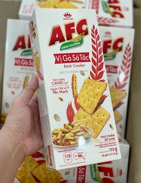 SN.PC-Bánh. AFC Chicken Lemongrass Flavored Cake 172g