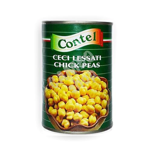 VET- Đậu răng ngựa Contel 400g - Chick Peas 400g ( tin )