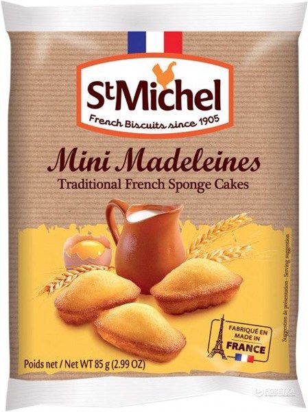 PC.P- Bánh St Michel Mini Madeleines 85 g (Pcs)