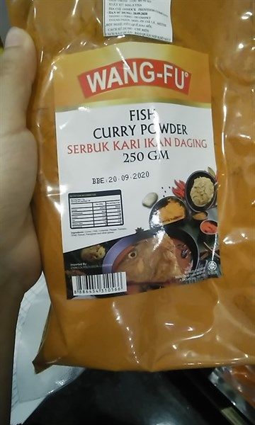 SD- Bột cà ri cá Wang Fu 250g - Fish Curry Power ( Pack )