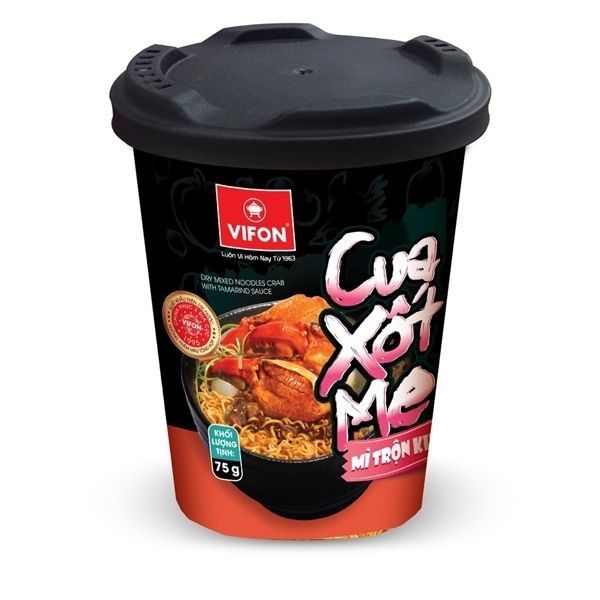 GR.NO- Crab Tamarind Sauce Instant Noodles Vifon 75g (24) T9